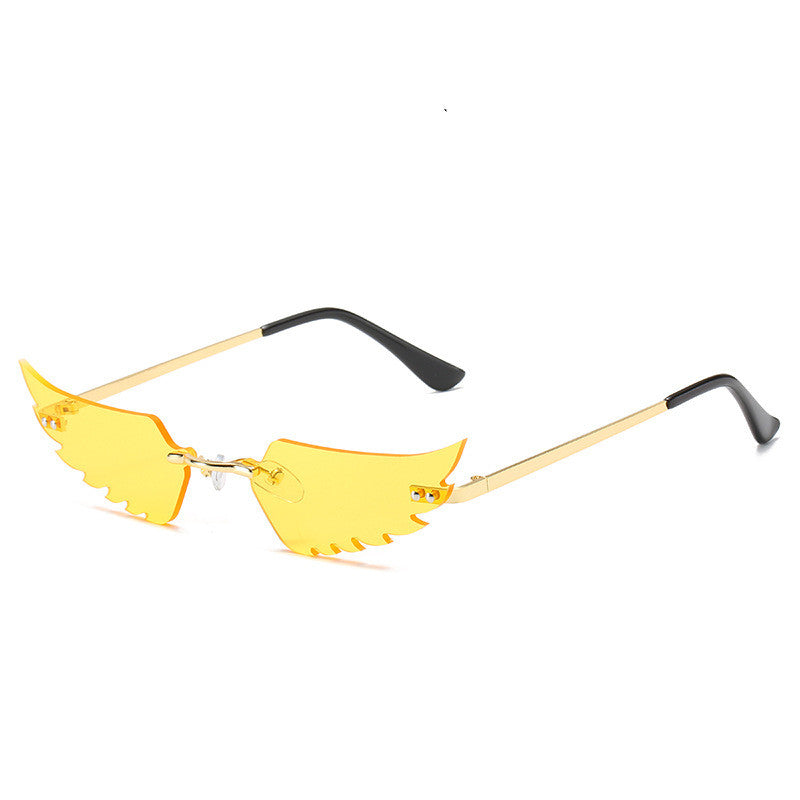 Angel wings sunglasses